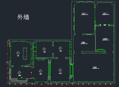 原创专卖店CAD施工图，专卖店CAD建筑图纸下载