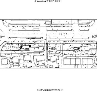 道路景观绿化设计施工图