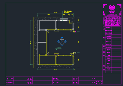 展厅方案CAD图纸，展厅CAD建筑图纸下载