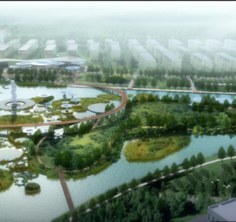 城市便民河滨水区概念性规划设计案例