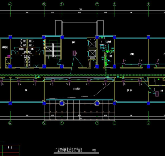 办公楼弱电施工图CAD图纸