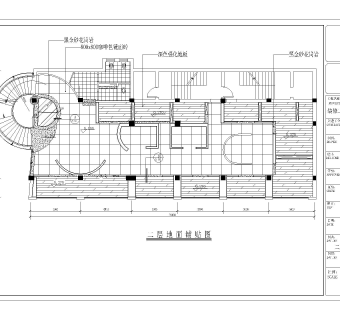  四层东方威尼斯咖啡馆内部装修方案CAD图纸下载