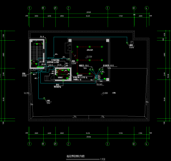 6层生产厂房电气施工图，电气CAD施工图纸下载