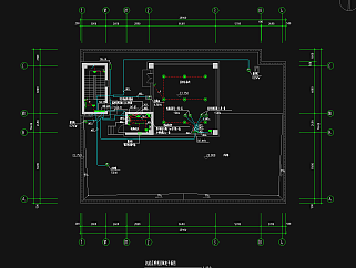 6层生产厂房电气施工图，电气CAD施工图纸下载