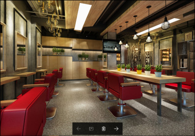 [杭州]现代工业风理发店<a href=https://www.yitu.cn/su/7590.html target=_blank class=infotextkey>设计</a>效果图