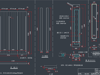 原创2019货架CAD模块，柜类施工图dwg文件下载