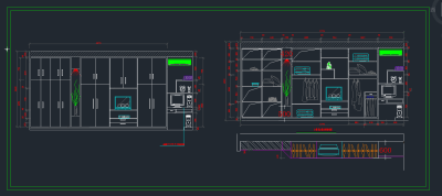 原创衣柜的结构标准全套的CAD图库，衣柜CAD建筑图纸下载