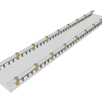 现代桥梁草图大师模型下载，sketchup桥梁su模型分享