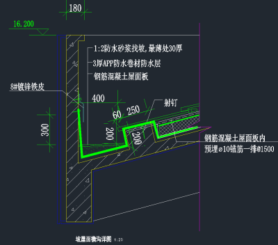 墙面节点CAD图块，墙面CAD建筑图纸下载