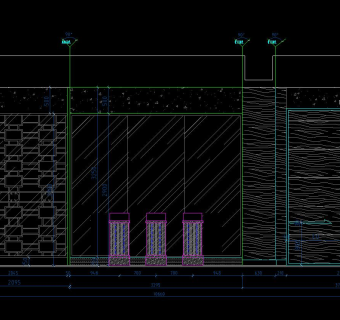 漱芳斋茶楼CAD施工图，茶楼cad建筑图纸下载