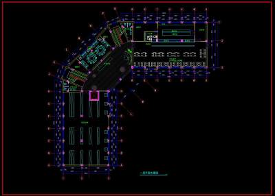 五层办公楼装修施工图，CAD建筑图纸免费下载