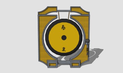 现代锣草图大师模型，锣sketchup模型下载