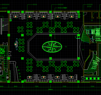 六套歌舞厅装饰CAD施工图，歌舞厅施工图纸下载