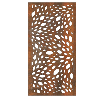 现代简约锈板草图大师模型，锈板su模型下载