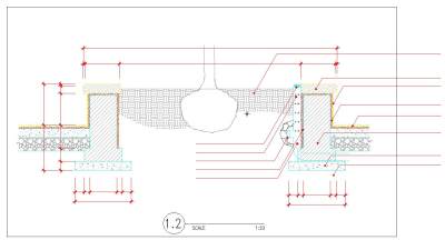 大型城市滨水风光带全套园建施工图,cad建筑图纸免费下载