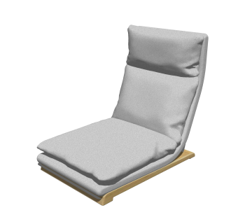 新式单人沙发SU模型，沙发skb文件