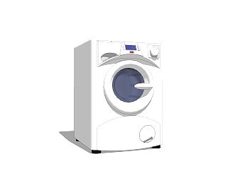 <em>现代洗衣机</em>su模型，<em>洗衣机</em>草图大师模型下载