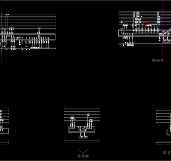 广州东塔大厦电气CAD施工图，大厦建筑电气CAD图纸下载