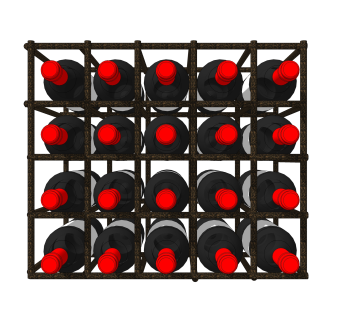 现代时尚酒架草图大师模型，酒架sketchup模型下载