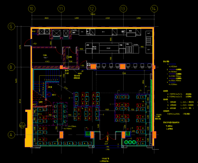 最新肯德基施工图，肯德基CAD施工图纸下载