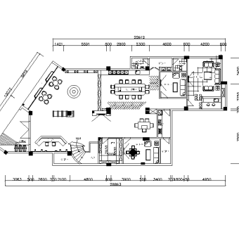 现代风格酒庄设计CAD施工图