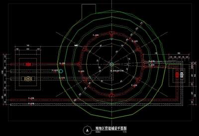 度假酒店景观工程施工图，度假酒店CAD施工方案