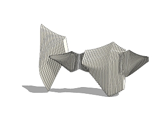 现代创意<em>艺术</em>鱼型雕塑su模型下载、创意<em>艺术</em>鱼型雕塑...