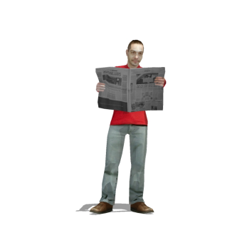 现代3D人物sketchup模型，人物3D草图大师模型下载