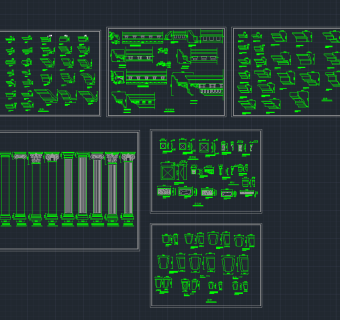欧式构件CAD图库，构件CAD图纸下载
