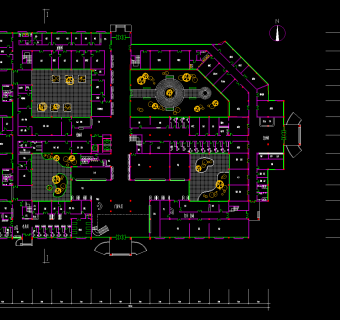 医院CAD施工图，医院CAD图纸下载