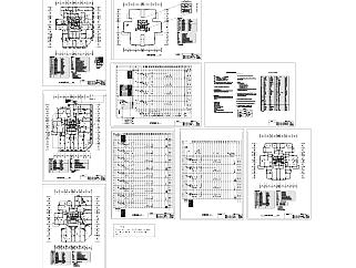 高层住宅消防图纸施工图系统图CAD图纸下载dwg文件下载