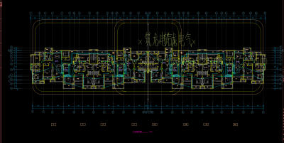 江苏高层住宅弱电智能化施工图，高层住宅电气CAD施工图纸下载