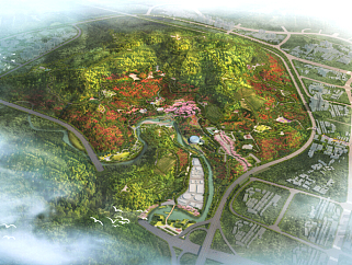 山地型植物园景观概念性方案设计文本