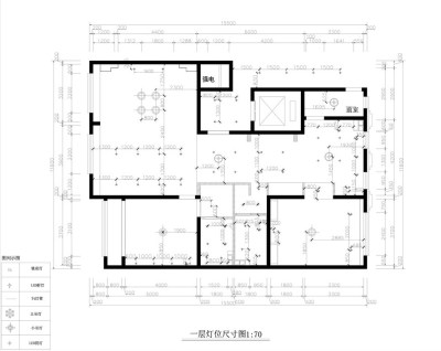 一层灯位图