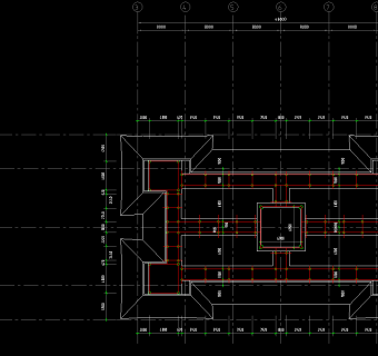 佛教寺庙建筑施工图，寺庙CAD建筑图纸下载