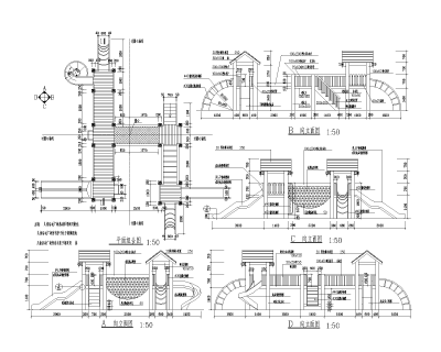 <a href=https://www.yitu.cn/sketchup/ertong/index.html target=_blank class=infotextkey>儿童</a>活动场<a href=https://www.yitu.cn/su/7872.html target=_blank class=infotextkey>地</a>CAD<a href=https://www.yitu.cn/su/7392.html target=_blank class=infotextkey>平面</a>图、<a href=https://www.yitu.cn/sketchup/ertong/index.html target=_blank class=infotextkey>儿童</a>游戏设施立面图 7