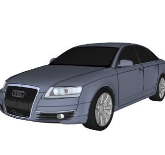 现代汽车免费su模型，现代汽车sketchup模型，汽车su素材下载