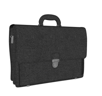 男士皮革公事手提包草图大师模型,服装店衣架su模型下载