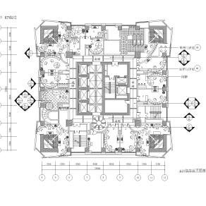 KTV经典设计CAD施工图套图，KTV建筑图纸下载