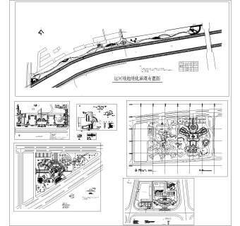 园林排水灌溉旱喷CAD工程图纸下载