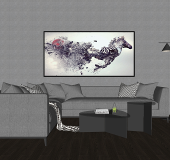 现代休闲沙发组合su模型，现代沙发sketchup模型下载