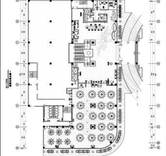 现代汽车休闲会所CAD施工图