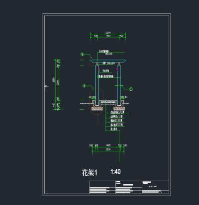 别墅庭院景观设计方案及细部大样图,cad建筑图纸免费下载