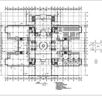 大学图书馆建筑设计含详图