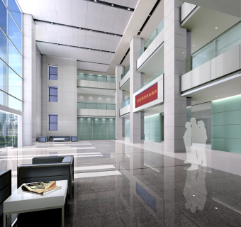 现代风办公室CAD施工图，办公室CAD建筑图纸下载