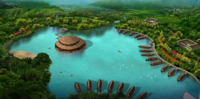 <a href=https://www.yitu.cn/su/5628.html target=_blank class=infotextkey>水</a>岸鸟瞰效果图