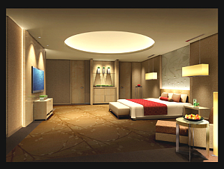 宾馆室内装饰CAD施工图，宾馆CAD建筑图纸下载