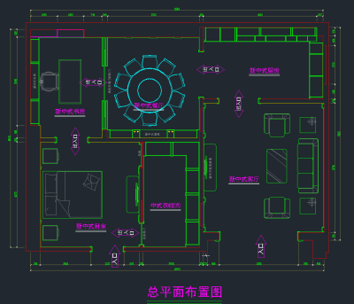 精品整木展厅CAD设计图，展厅CAD施工图纸下载