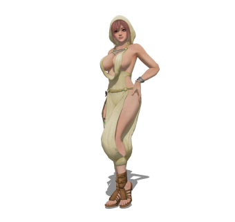 现代游戏人物sketchup模型，游戏角色草图大师模型下载