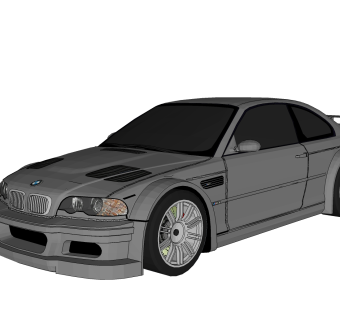 现代汽车免费su模型，现代汽车sketchup模型下载